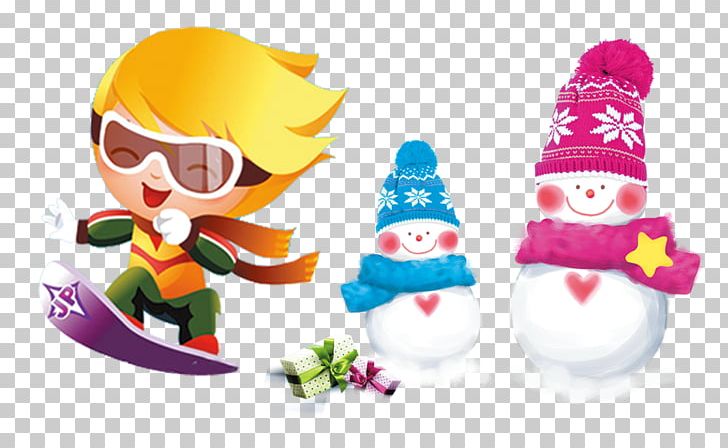 Skiing Cartoon Child PNG, Clipart, Background, Cartoon, Child, Christmas, Christmas Ornament Free PNG Download