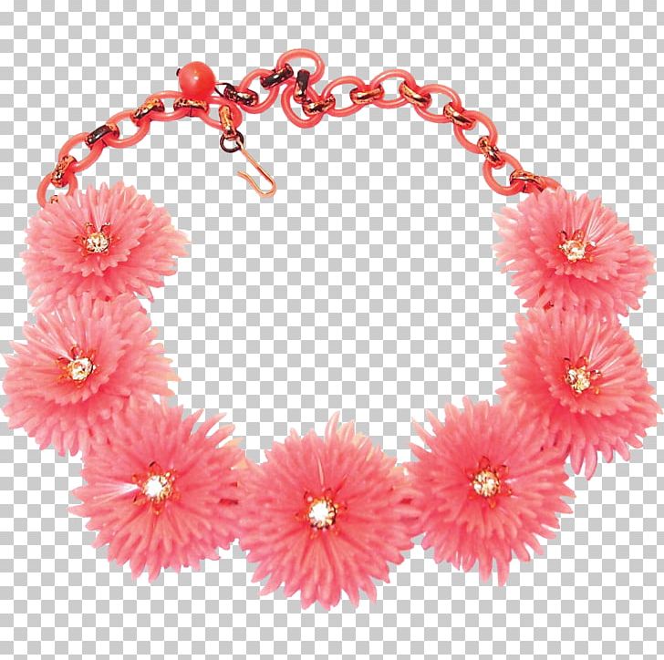 Necklace Petal Earring Plastic Jewellery PNG, Clipart, Artificial Flower, Bangle, Bead, Choker, Costume Jewelry Free PNG Download