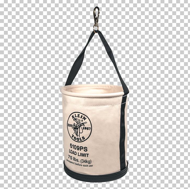 Tool Bags Klein Tools Tool Storage Bins 30cm . Straight-Wall Bucket Beige 5109S Klein Tools 5109S Number 6 Canvas Wide-Opening Straight-Wall Bucket PNG, Clipart, Bag, Bucket, Handle, Klein Tools, Manufacturing Free PNG Download