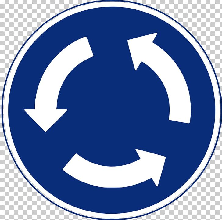 Roundabout Traffic Sign Senyal Intersection PNG, Clipart, Area, Bicycle, Circle, Driving, Intersection Free PNG Download