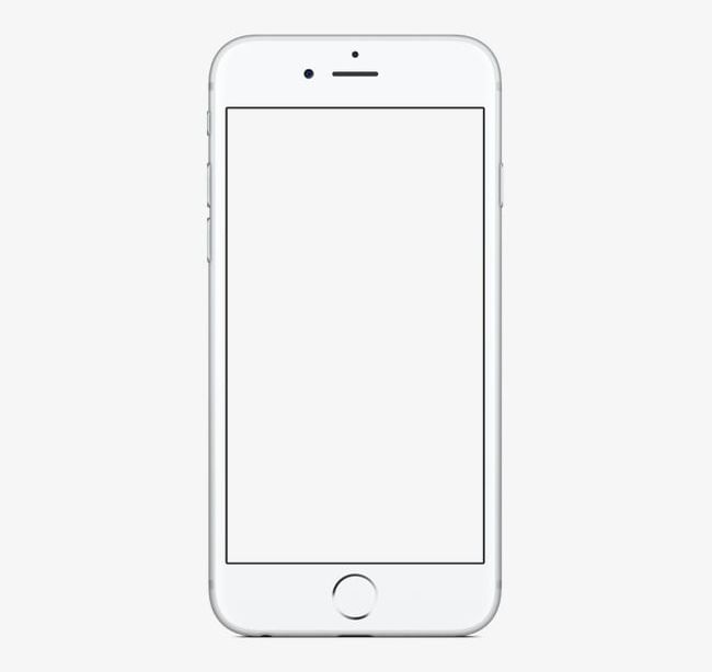 Pretty White Phone Iphone6 PNG, Clipart, Blank, Blank Mobile Phone, Flat, Iphone6 Clipart, Mobile Free PNG Download