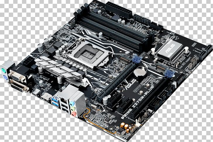 MicroATX ASUS PRIME Z270M-PLUS LGA 1151 Power Supply Unit Motherboard PNG, Clipart, Asus, Asus Prime Z270mplus, Atx, Chipset, Computer Cooling Free PNG Download
