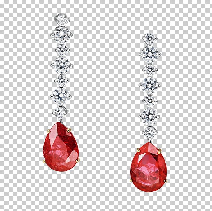 Earring Jewellery Ruby Diamond Formal Wear PNG, Clipart, Body Jewelry, Carat, Clothing Accessories, Cubic Zirconia, Diamond Free PNG Download