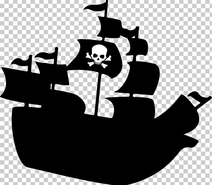 Piracy Ship PNG, Clipart, Artwork, Black And White, Drawing, Free Content, Logo Free PNG Download