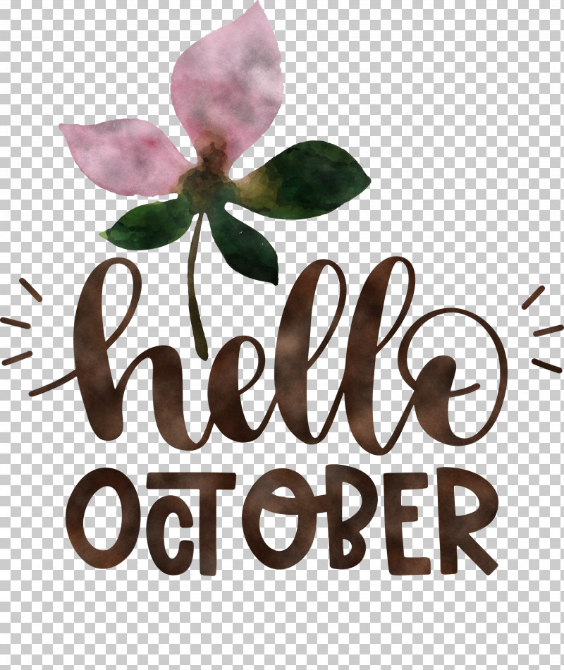 Hello October October PNG, Clipart, Biology, Flower, Hello October, Logo, Meter Free PNG Download