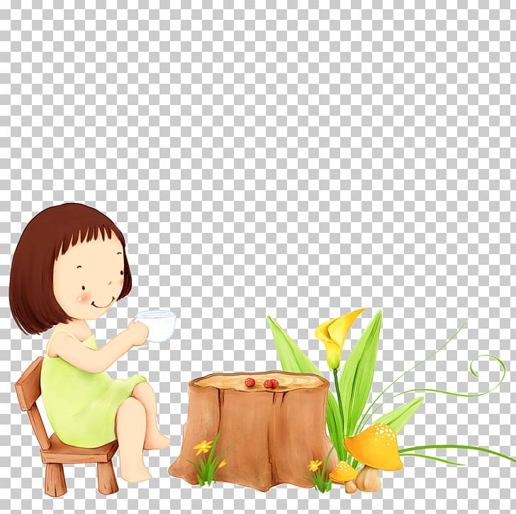 Cartoon Girl Illustration PNG, Clipart, Baby Girl, Boy, Child, Childhood, Cuteness Free PNG Download