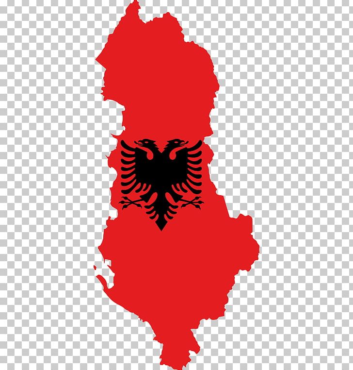 Flag Of Albania National Flag PNG, Clipart, Albania, Albania Flag, Art, Beak, Bird Free PNG Download