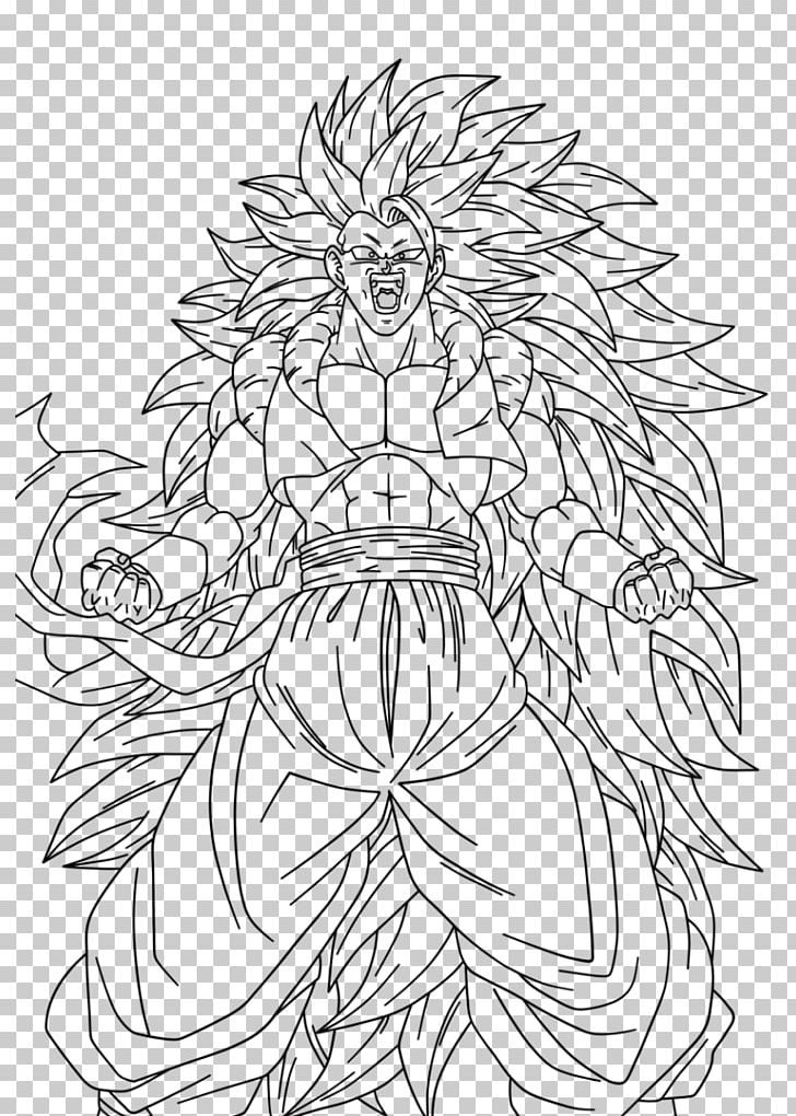 Goku Bio Broly Dragon Ball Drawing Super Saiyan PNG, Clipart, Bio Broly, Black And White, Cartoon, Dragon Ball, Dragon Ball Gt Free PNG Download