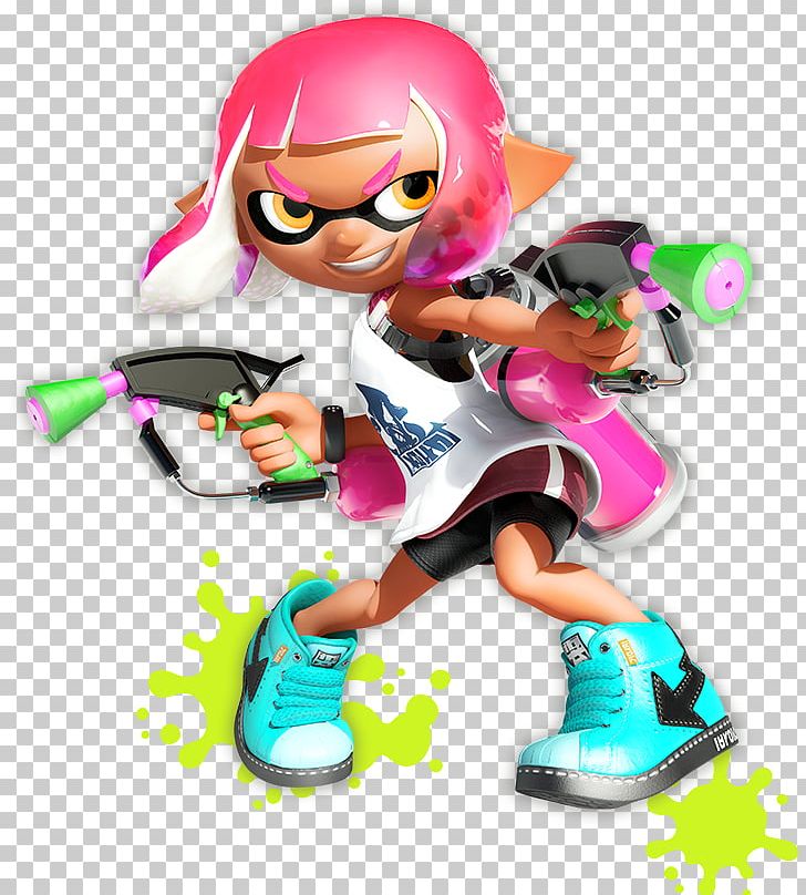 Splatoon 2 Minecraft Game Nintendo Switch PNG, Clipart, Action Figure, Amiibo, Doll, Female, Fictional Character Free PNG Download