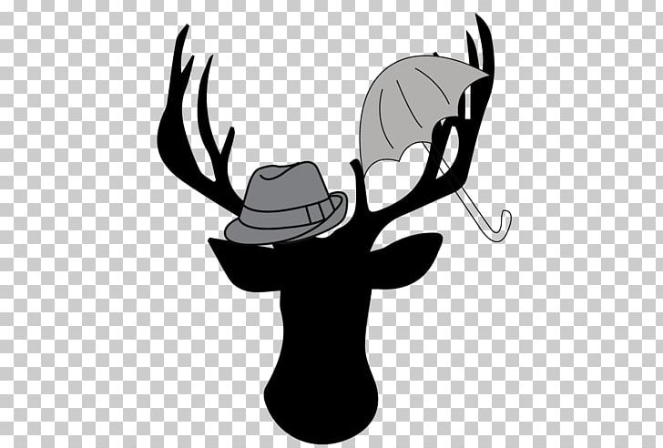 Deer Graphics Portable Network Graphics Moose PNG, Clipart, Antler, Black, Black And White, Cartoon, Deer Free PNG Download