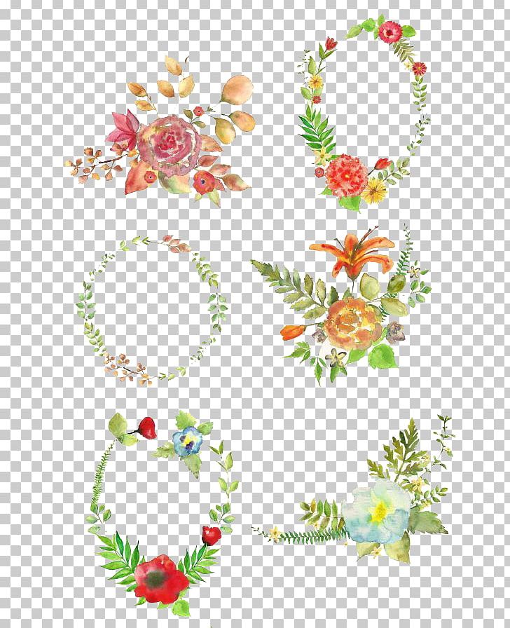 Floral Design Watercolor Painting Flower Drawing Illustration PNG, Clipart, Body Jewelry, Branch, Cartoon, Christmas Decoration, Cut Flowers Free PNG Download