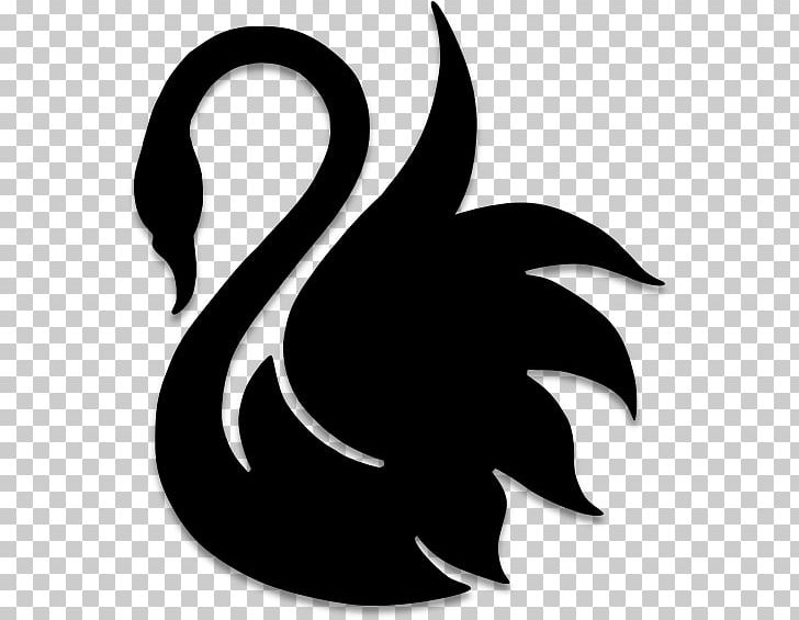 Silhouette Black Swan Drawing PNG, Clipart, Animals, Art, Beak, Black And White, Black Swan Free PNG Download
