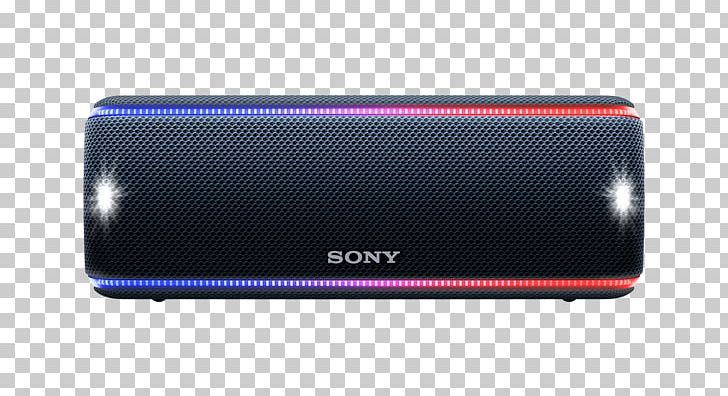 Wireless Speaker Sony Corporation Loudspeaker Sony SRS-XB31 Bluetooth Speaker Aux Light PNG, Clipart, Audio, Audio Equipment, Bass, Bluetooth, Brand Free PNG Download