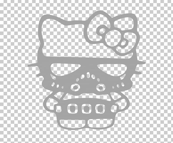 Hello Kitty Decal Sanrio Character PNG, Clipart, Adventures Of Hello Kitty Friends, Area, Auto Part, Black, Black And White Free PNG Download