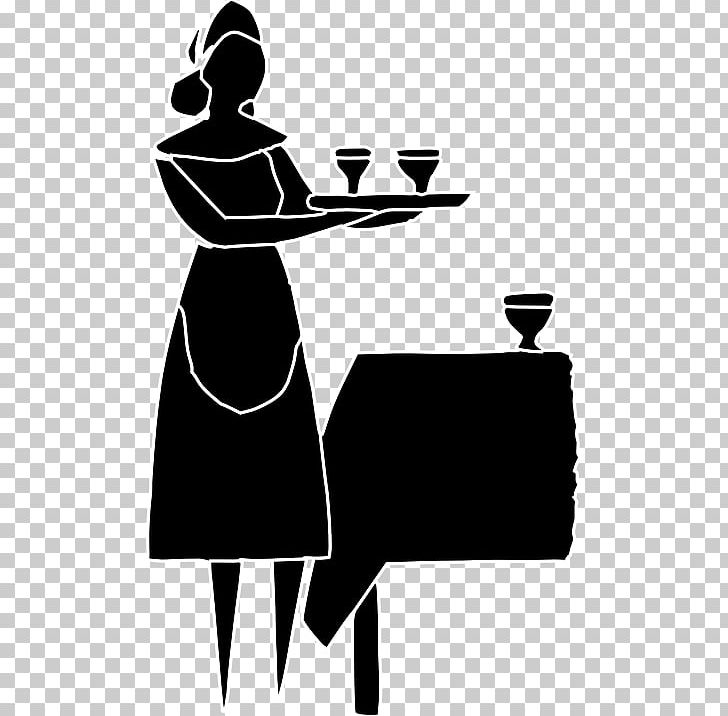Waiter Restaurant Computer Icons PNG, Clipart, Bar, Bartender, Black, Black And White, Computer Icons Free PNG Download