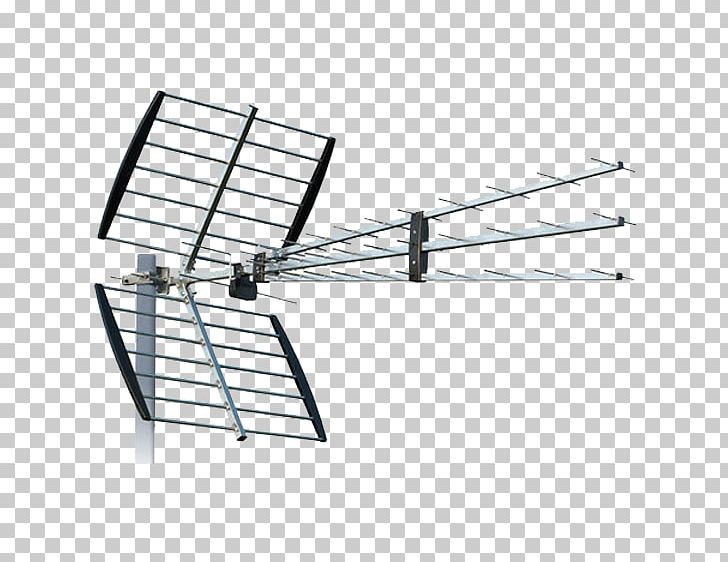 Aerials Television Antenna DVB-T Ultra High Frequency Digital Terrestrial Television PNG, Clipart, Aerials, Angle, Antenna, Band Iii, Digital Television Free PNG Download