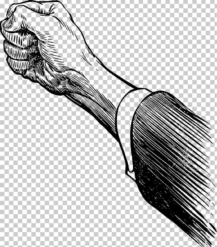 Boxing Raised Fist Punch PNG, Clipart, Arm, Black And White, Boxing, Boxing Glove, Brush Free PNG Download
