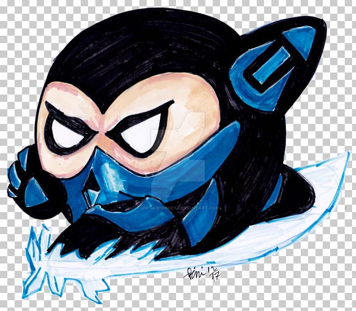 Sub-Zero Mortal Kombat YouTube Drawing Kirby PNG, Clipart, Art, Cartoon, Diving Mask, Drawing, Eyewear Free PNG Download