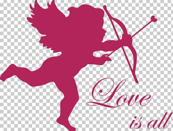 Cupid Silhouette PNG, Clipart, Art, Bow And Arrow, Computer Icons, Cupid, Fictional Character Free PNG Download