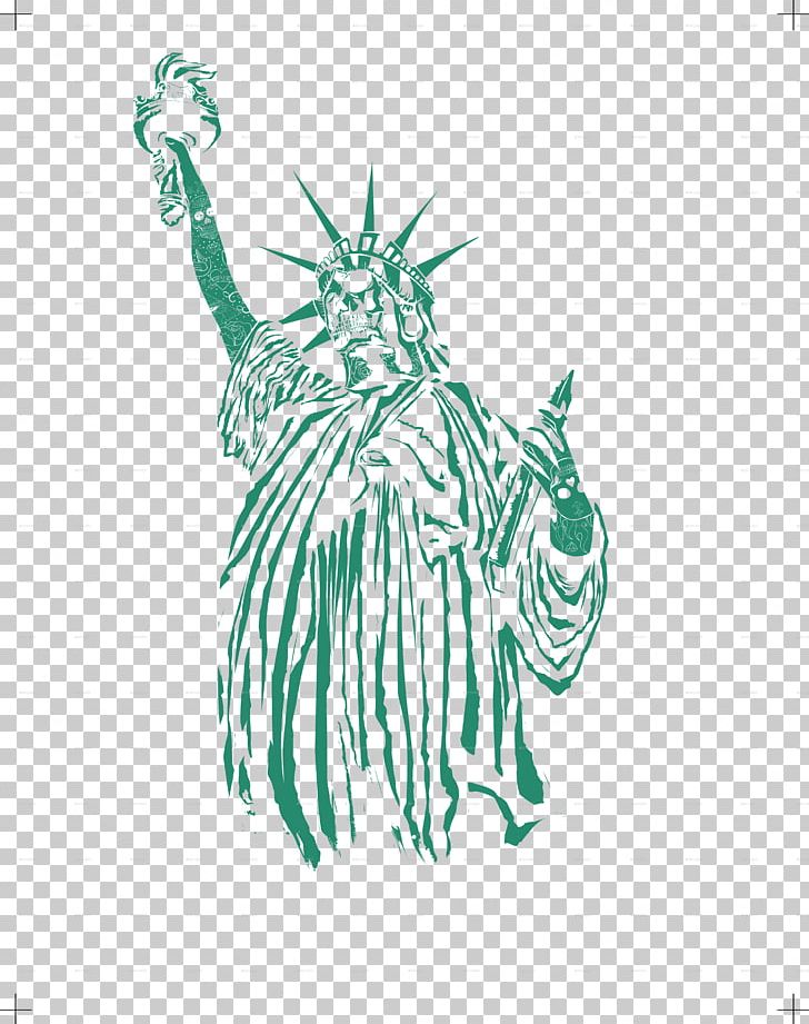 Cat Statue Of Liberty Visual Arts Sketch PNG, Clipart, Animals, Art, Artwork, Black And White, Carnivoran Free PNG Download