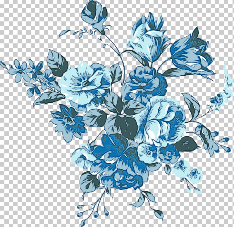 Blue Flower Plant Petal Cut Flowers PNG, Clipart, Blue, Cut Flowers, Delphinium, Flower, Paint Free PNG Download