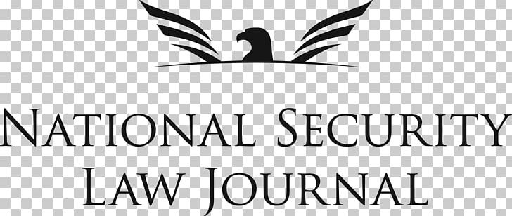 Logo National Security Law Journal Black And White Font PNG, Clipart, Academic Journal, Be Positive, Black, Black And White, Brand Free PNG Download