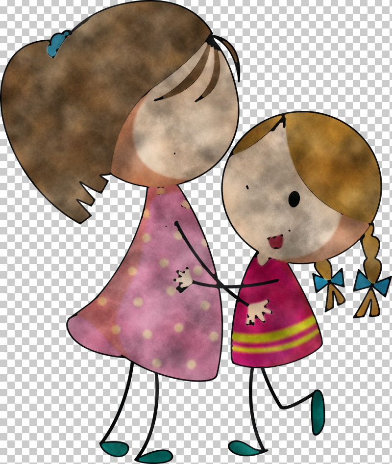 Cartoon Drawing Watercolor Painting Friendship Hug PNG, Clipart, Cartoon, Drawing, Friendship, Hug, Line Art Free PNG Download