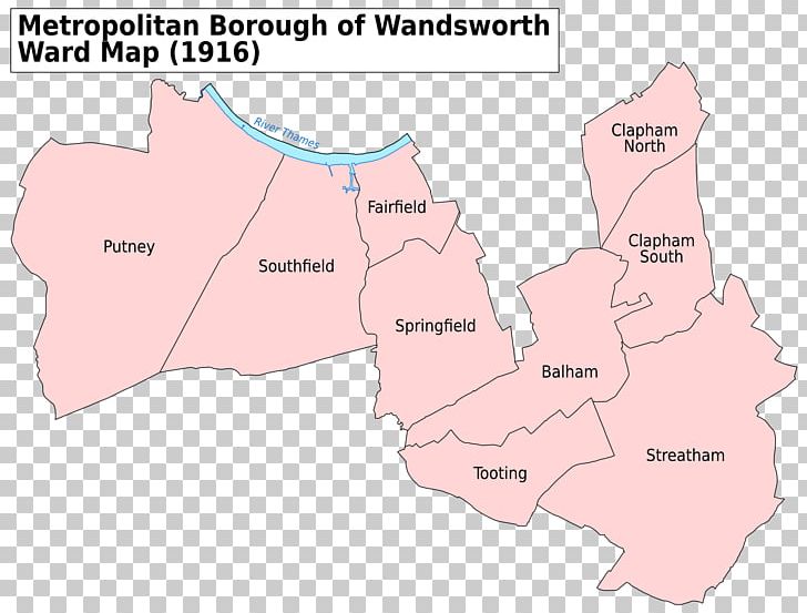 Clapham Wandsworth A Map London Borough Of Wandsworth Metropolitan Borough PNG, Clipart, Angle, Appear, Area, Borough, Cartoon Free PNG Download