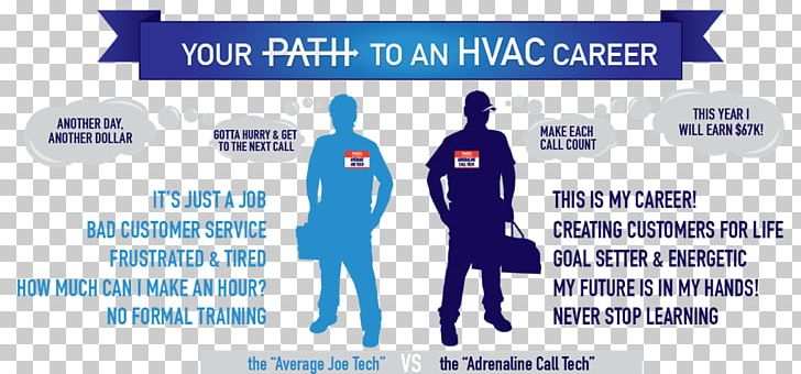 Career Job HVAC Business Brand PNG, Clipart, Area, Behavior, Blue, Brand, Business Free PNG Download