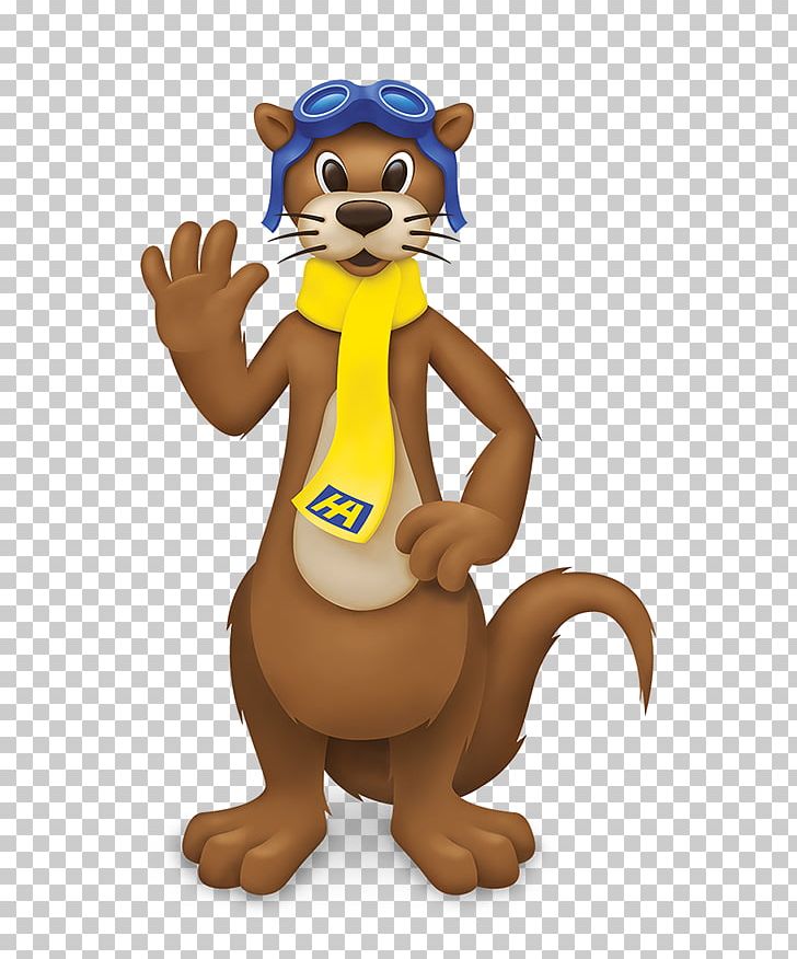 Otter Lion Cartoon Illustration PNG, Clipart, Airline, Animals, Bear, Big Cats, Carnivoran Free PNG Download