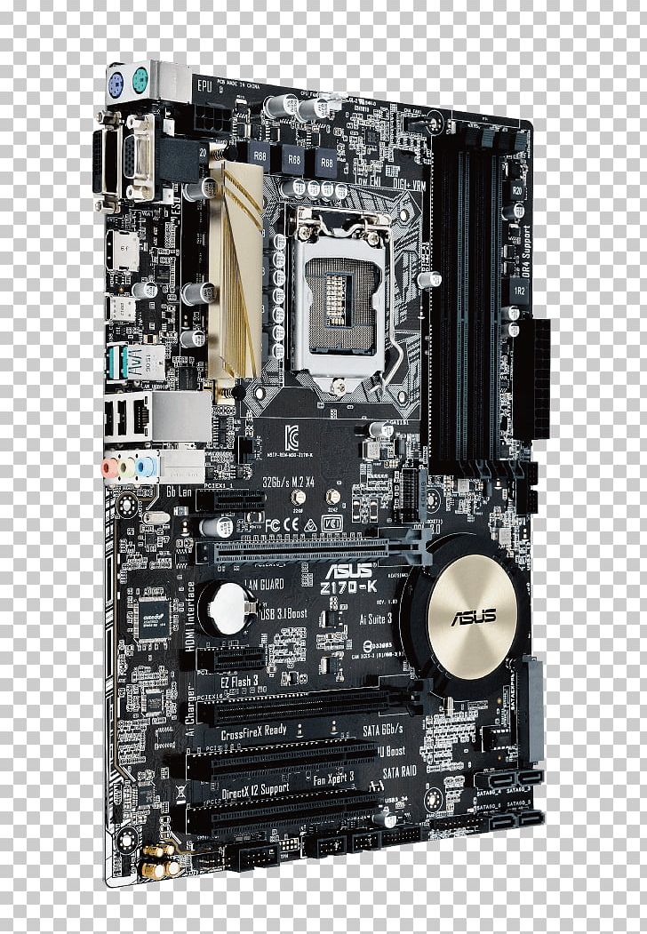 Z170 Premium Motherboard Z170-DELUXE LGA 1151 ASUS Intel PNG, Clipart, Asus, Asus Z 170, Atx, Chipset, Computer Free PNG Download