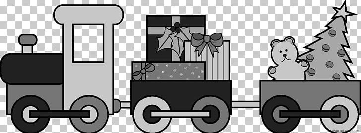 Toy Trains & Train Sets Christmas Day PNG, Clipart, Automotive Design, Black And White, Choo Train, Christmas Day, Gift Free PNG Download