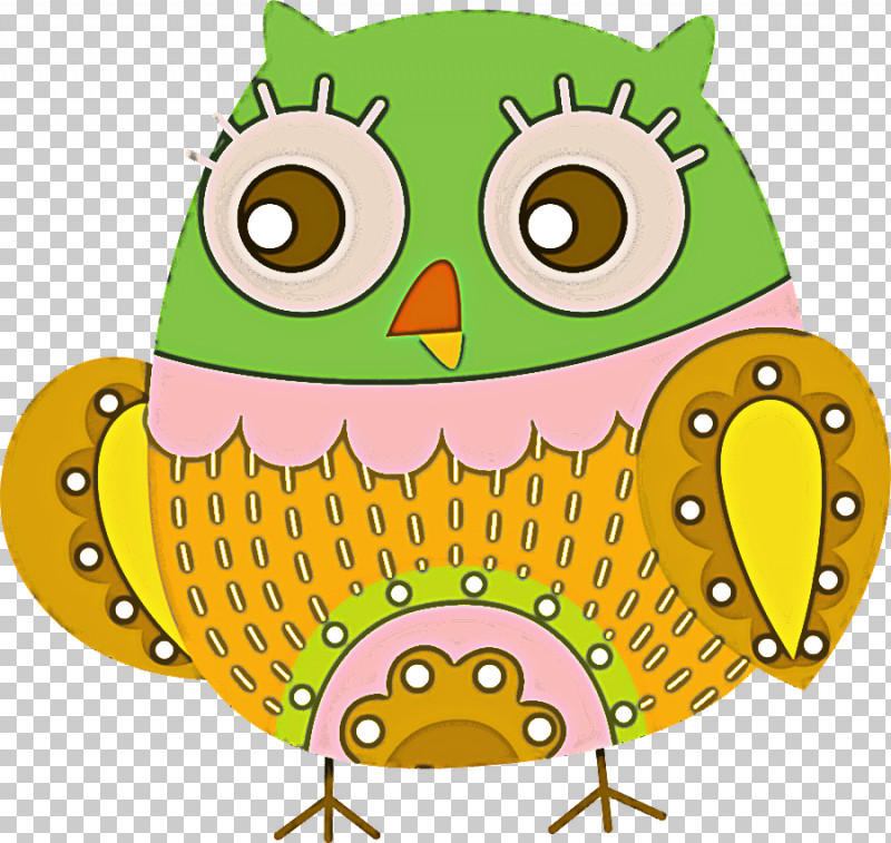 Owl Green Cartoon Bird Of Prey Bird PNG, Clipart, Bird, Bird Of Prey, Cartoon, Green, Owl Free PNG Download