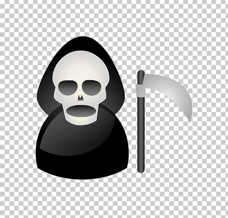 Death Halloween Icon PNG, Clipart, 500px, Background Black, Balloon Cartoon, Black And White, Cartoon Free PNG Download