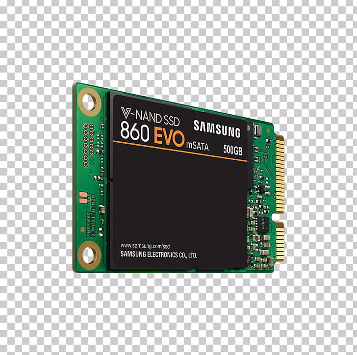 Samsung 860 EVO MSATA Samsung 860 EVO SSD Samsung 850 EVO SSD Solid-state Drive Serial ATA PNG, Clipart, Circuit Component, Computer, Electronic Device, Electronics, Hard Disk Drive Free PNG Download