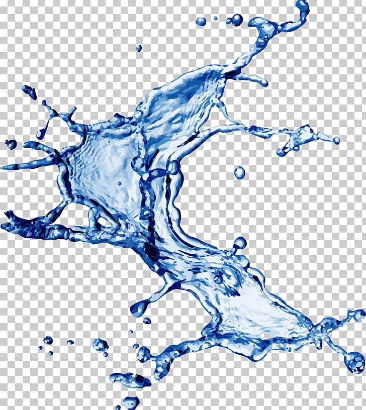 Splash Drop Water PNG, Clipart, Area, Art, Artwork, Black And White, Blue Free PNG Download