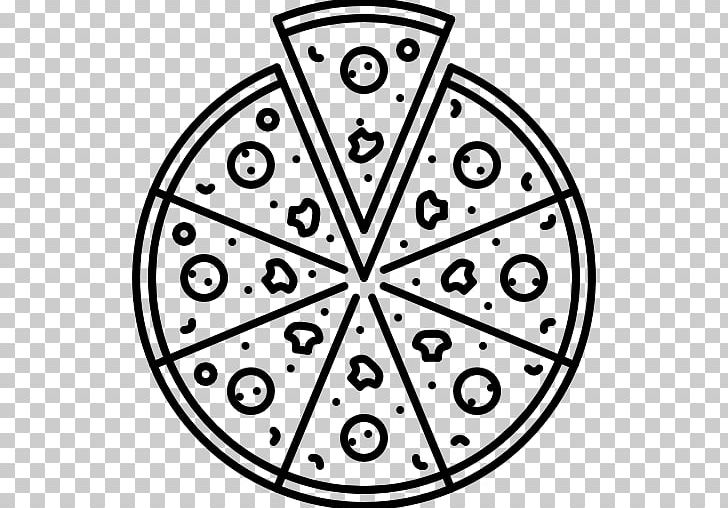Pizza Box Salami Computer Icons Food PNG, Clipart, Area, Black And White, Circle, Computer Icons, Food Free PNG Download