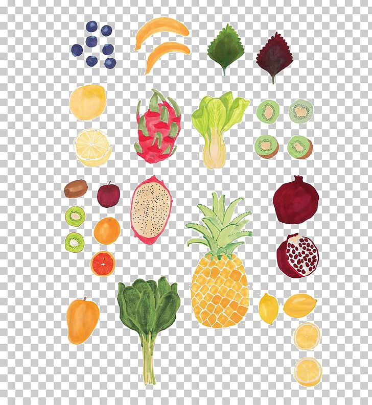 Drawing Food Watercolor Painting Illustration PNG, Clipart, Ananas, Art, Behance, Cabbage, Chinese Free PNG Download