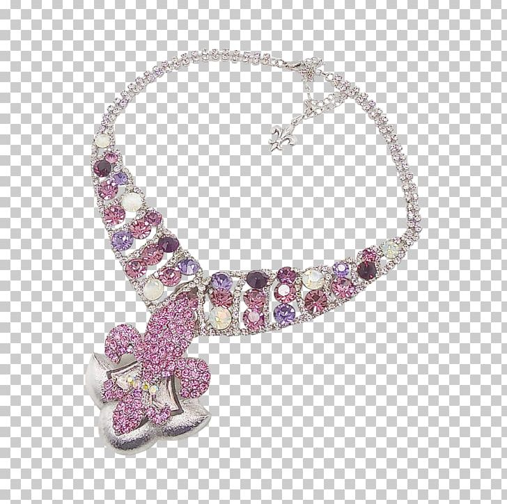 Jewellery Necklace Imitation Gemstones & Rhinestones Clothing Accessories PNG, Clipart, Amethyst, Amp, Blingbling, Body Jewelry, Bracelet Free PNG Download