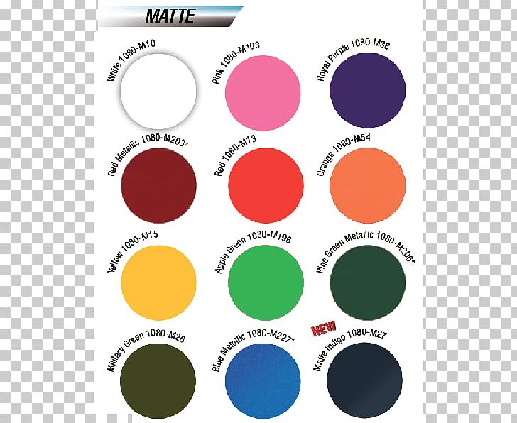 Vinyl Wrap Colors Chart