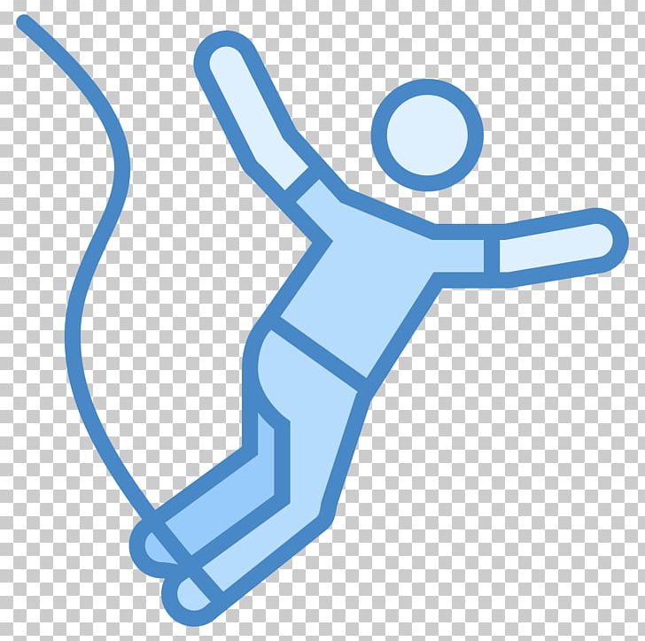 Bungee Jumping Computer Icons Long Jump High Jump PNG, Clipart, Angle, Area, Blue, Bungee Jumping, Computer Icons Free PNG Download