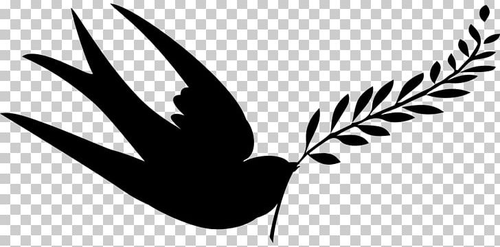 Peace Decal Sticker Stencil PNG, Clipart, Beak, Bird, Bird Silhouette, Black And White, Branch Free PNG Download