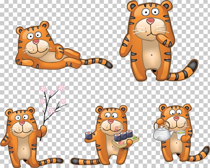 Tiger Drawing Encapsulated PostScript PNG, Clipart, Animal Figure, Animals, Big Cats, Carnivoran, Cartoon Free PNG Download