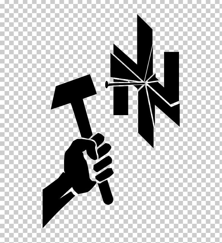 Anti-fascism Computer Icons Symbol PNG, Clipart, Angle, Antifascism, Black And White, Computer Icons, Destroy Free PNG Download