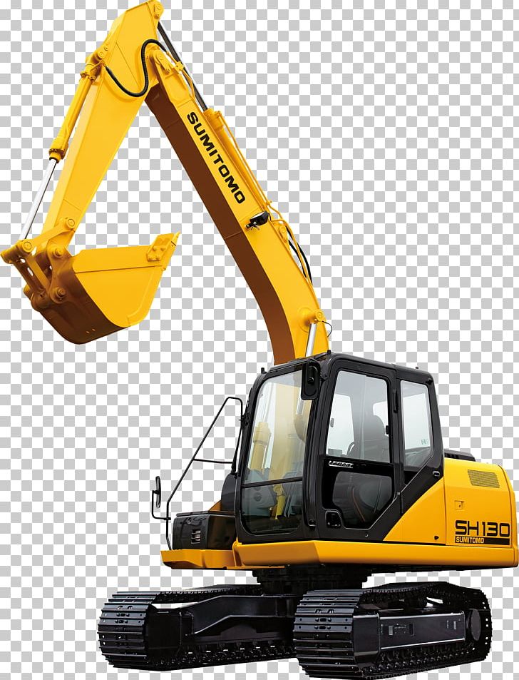 Excavator Sumitomo Group Heavy Machinery Architectural Engineering Hydraulics PNG, Clipart, Bulldozer, Company, Construction Equipment, Crane, Crawler Free PNG Download