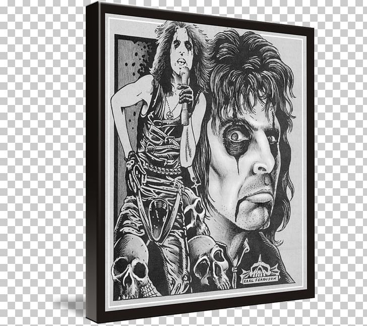 Portrait Frames Character Modern Art PNG, Clipart, Alice Cooper, Art, Black And White, Character, Drawing Free PNG Download