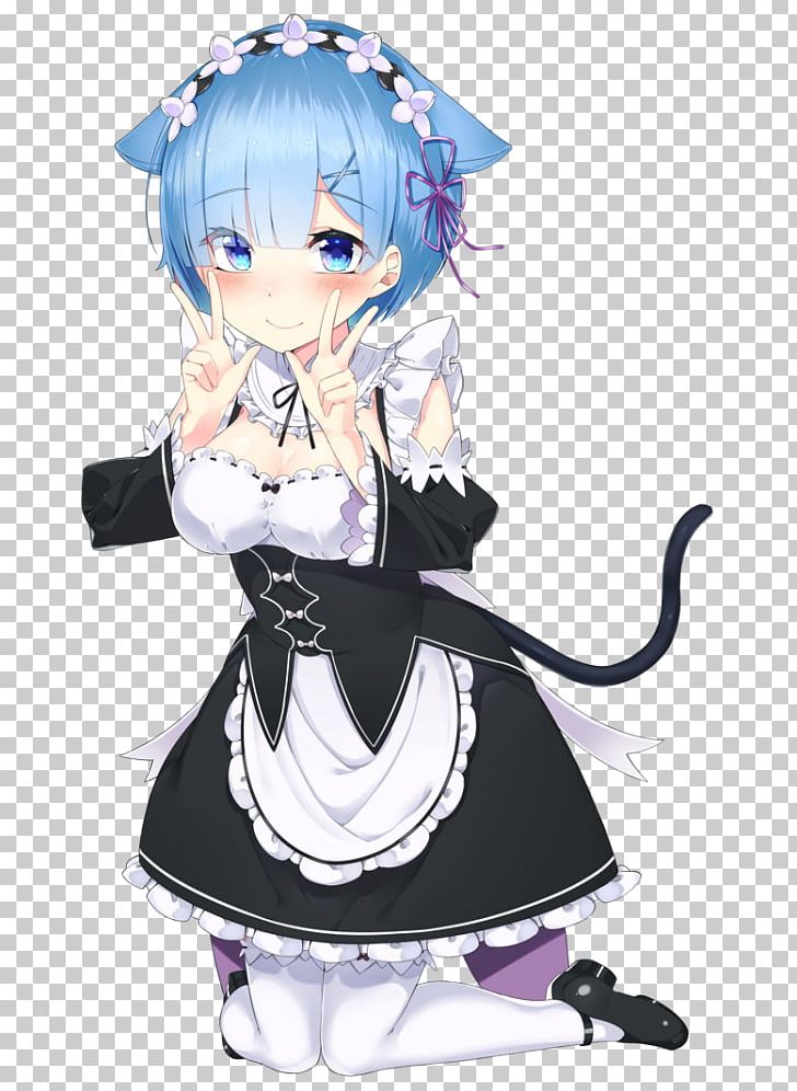 Re:Zero − Starting Life In Another World R.E.M. Anime Catgirl Moe PNG, Clipart, Anime, Artist, Cartoon, Catgirl, Fan Art Free PNG Download