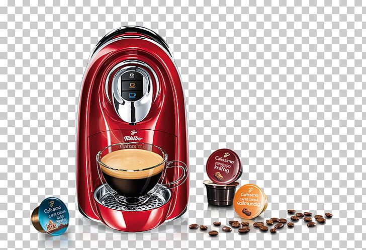 Coffee Espresso Cappuccino Cafissimo Tchibo PNG, Clipart, Cappuccino, Coffee, Coffeemaker, Coffee Service, Cup Free PNG Download