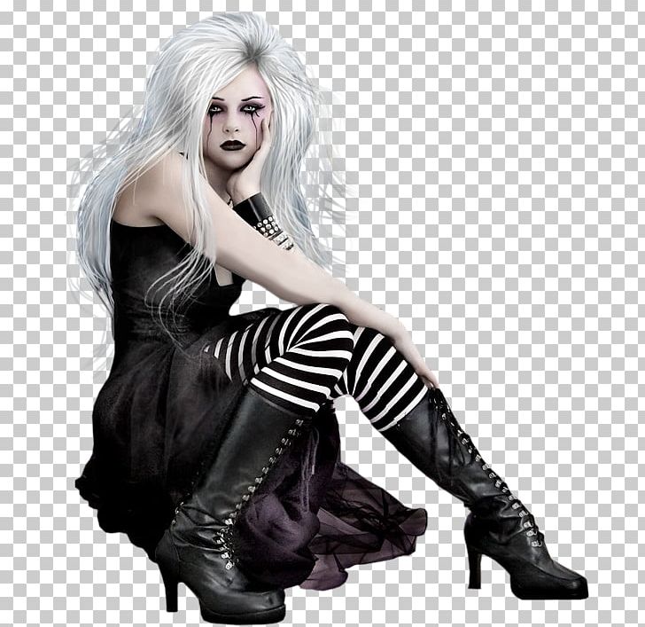 Gothic Fashion Gothic Art Woman Gothic Beauty Goth Subculture PNG, Clipart, Animation, Art, Asena, Black And White, Fashion Free PNG Download