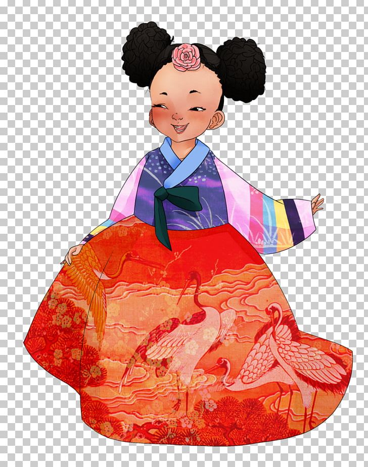 Korea Hanbok Girl PNG, Clipart, Art, Clothing, Comics, Costume, Deviantart Free PNG Download